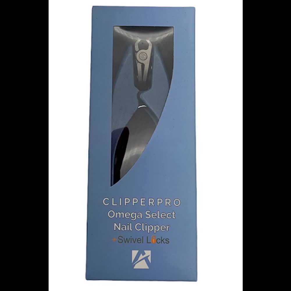 Azurro CLIPPERPRO 2.0 Nail Clipper w/ Swivel Head and Lock Blue
